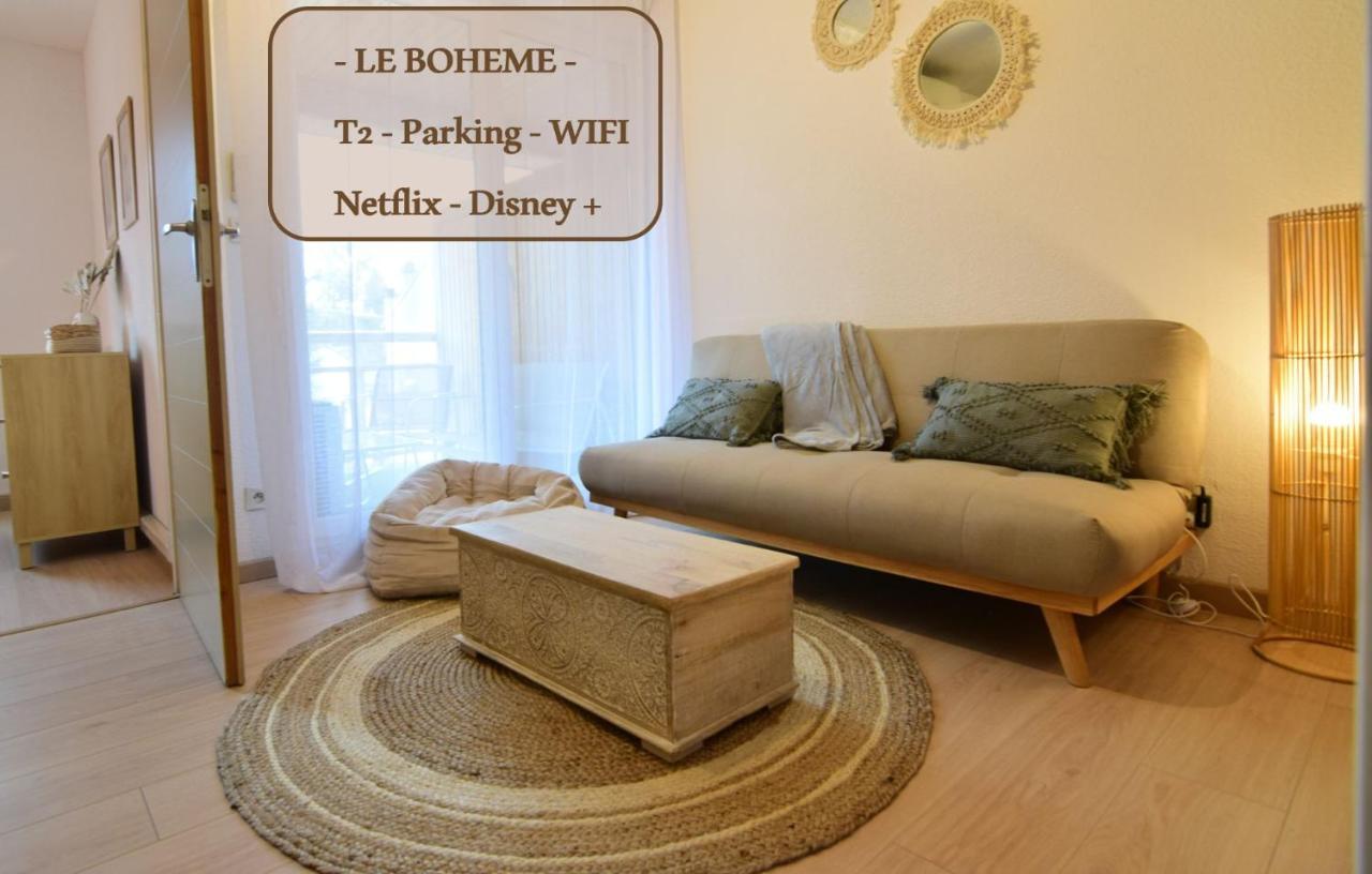 Le Boheme T2-Wifi-Calme-Parking Apartman Lourdes Kültér fotó